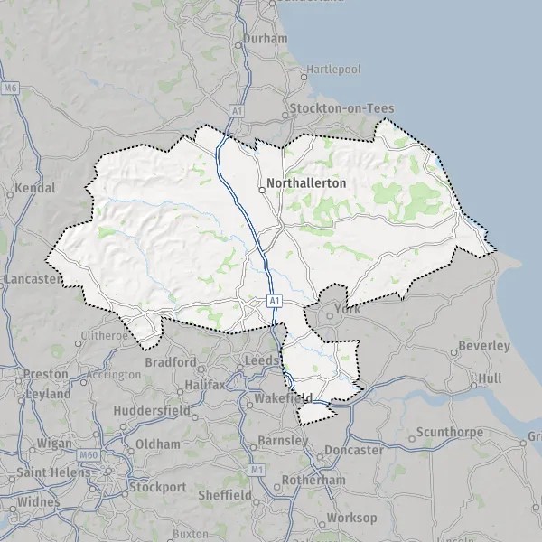 Map South Kilvington map of South Kilvington (YO7 2) and practical